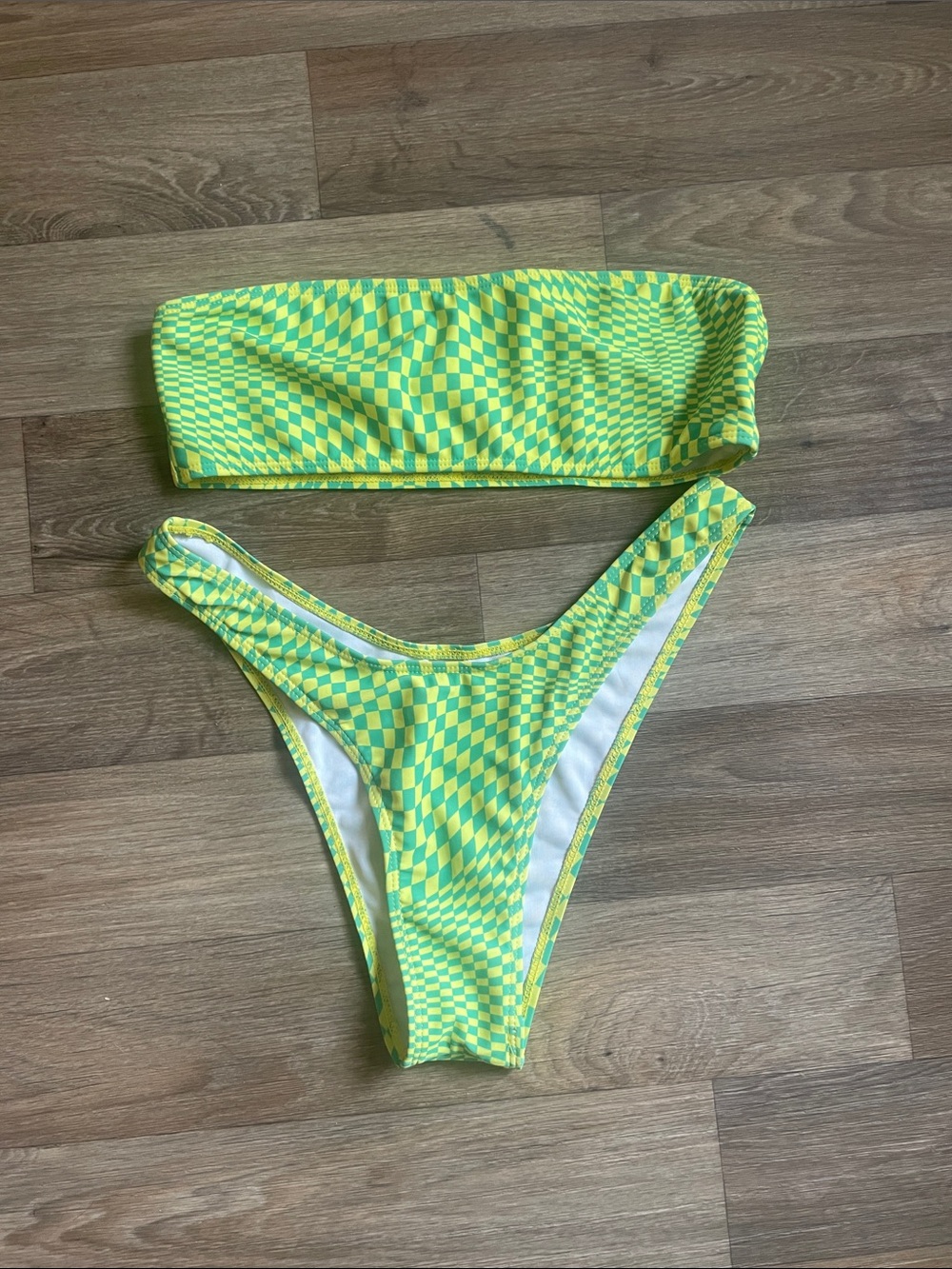 Lemon Lime Trippy Bikini